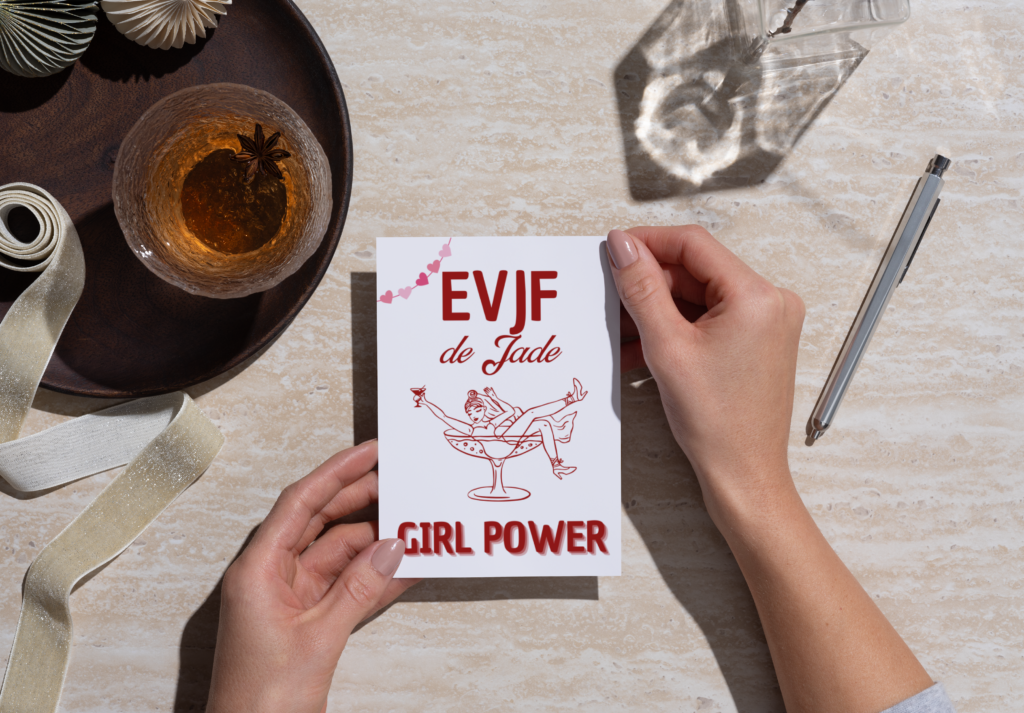 papeterie événementielle invitation evjf