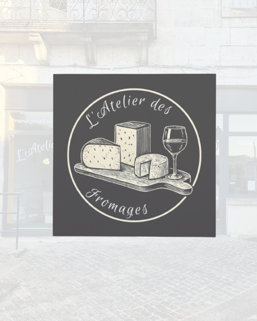 Identité visuelle logo pour fromagerie