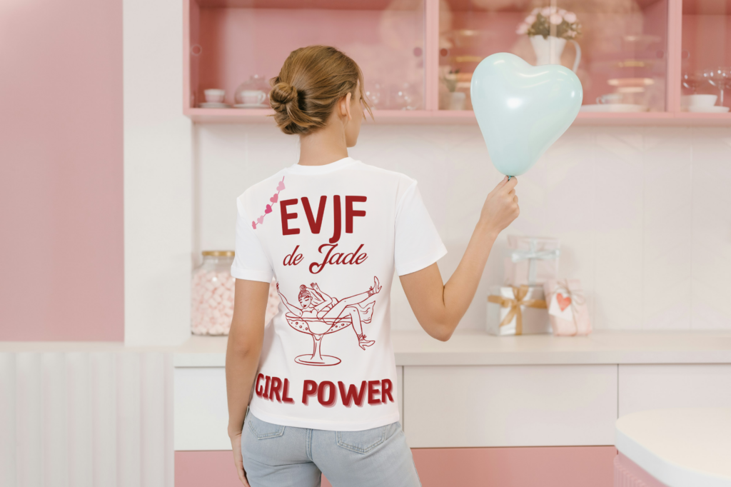 Papeterie événementielle t-shirt EVJF