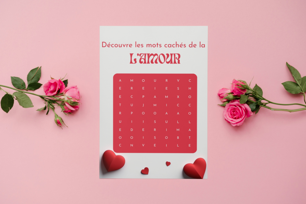 papeterie événementielle jeu de mariage